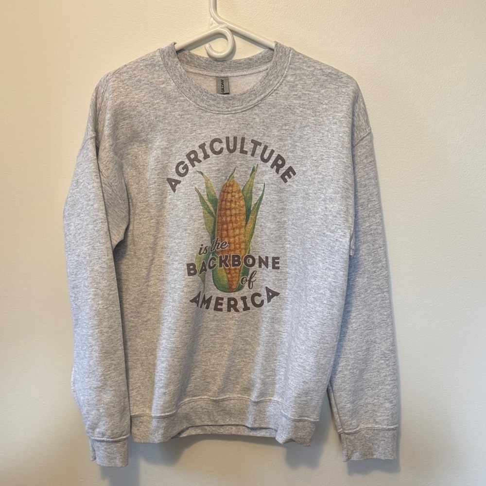 Agriculture Graphic Crewneck Sweater